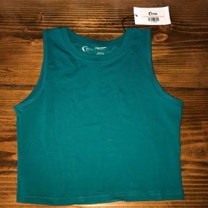 ZYIA Teal Sleeveless Top